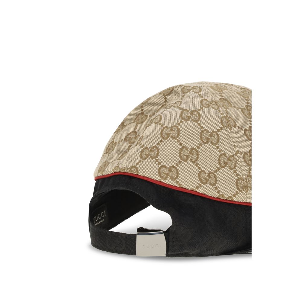 Baseball Cap by Gucci for men in polyamide polyester & cotton beige features an artisanal silhouette, showcasing the artisanal Gg Polyamide Polyester & Cotton Baseball Cap design with a refined, artisanal finish.