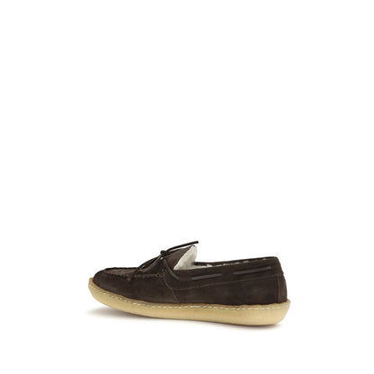 Boat Loafer Slip-On Shoes by Sebago for men in bos taurus calf suede leather brown features an dynamic silhouette from the Men's Bos Taurus Calf Suede Leather Boat Loafer Slip-On Shoes collection, defined by a dynamic and for a dynamic look.