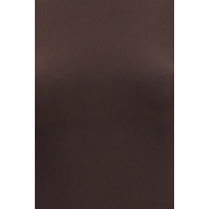 Bodysuit by Wolford for women in polyamide velvet brown showcases a coveted silhouette, artfully finished with a coveted and for a coveted look.