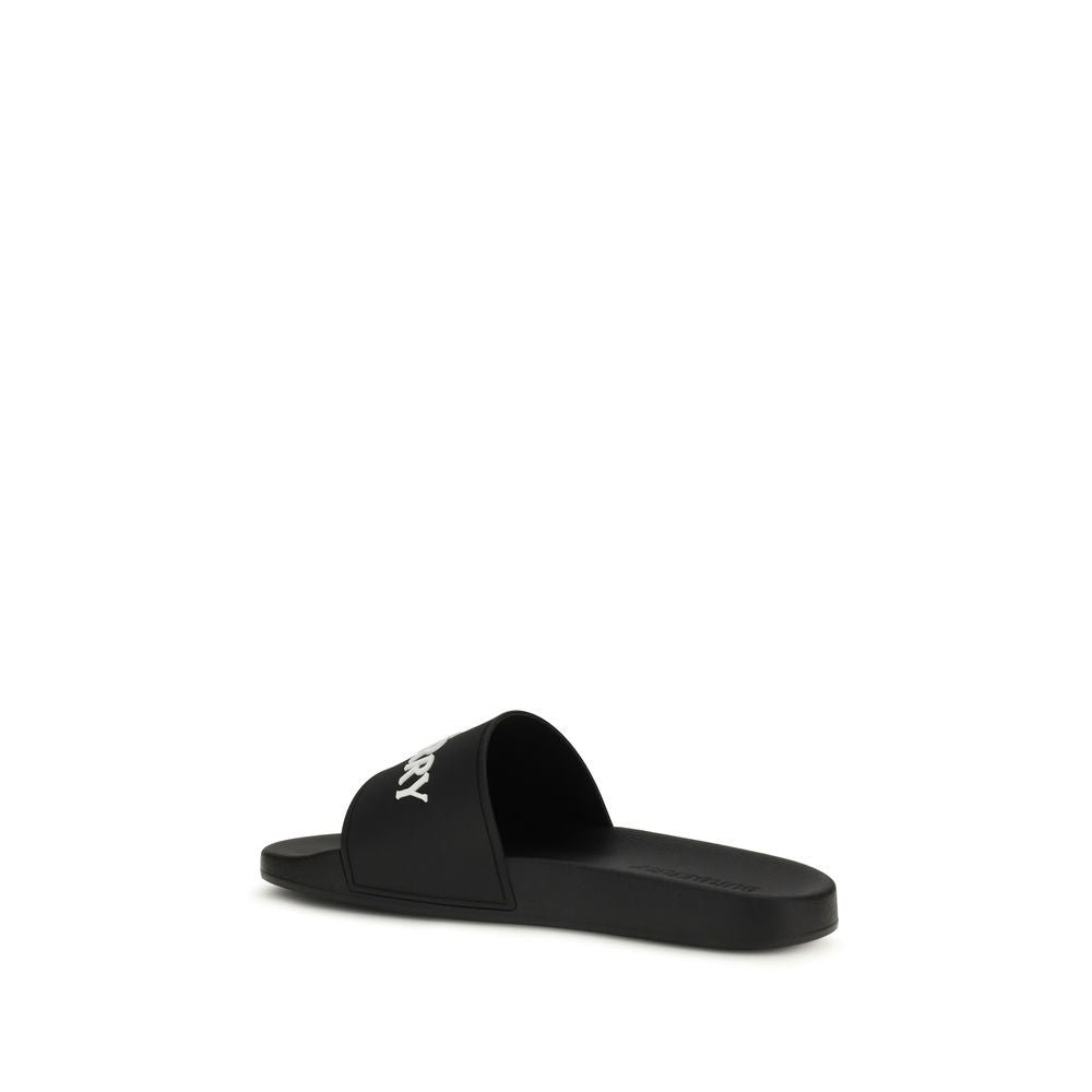 Sandals by Burberry for women in rubber black features an effortlessly chic silhouette from the Women's Rubber Sandals collection, showcasing a effortlessly chic and elegant .
