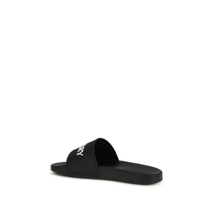 Sandals by Burberry for women in rubber black features an effortlessly chic silhouette from the Women's Rubber Sandals collection, showcasing a effortlessly chic and elegant .
