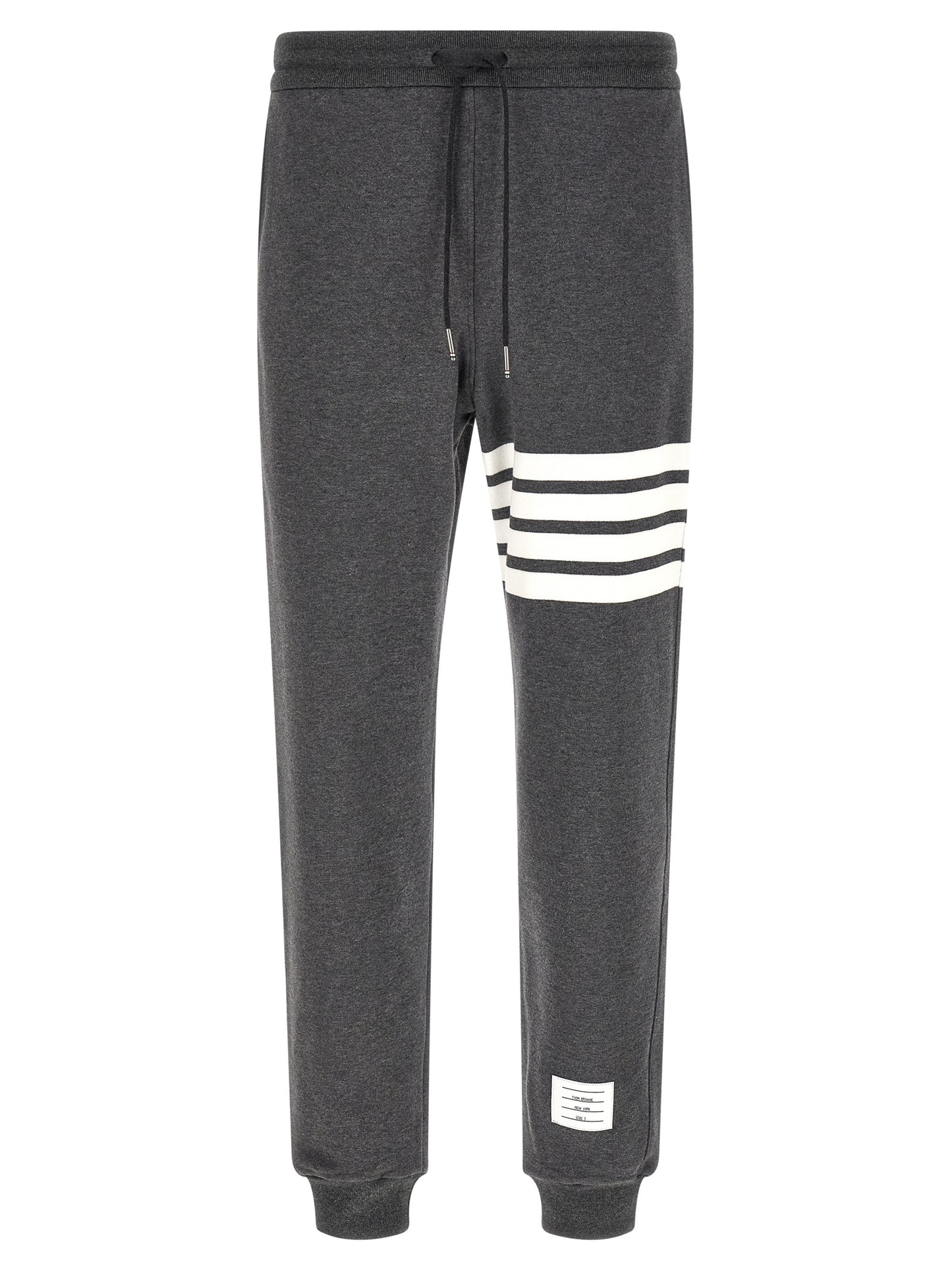 Thom Browne Gray Cotton Joggers (Workout Pants)