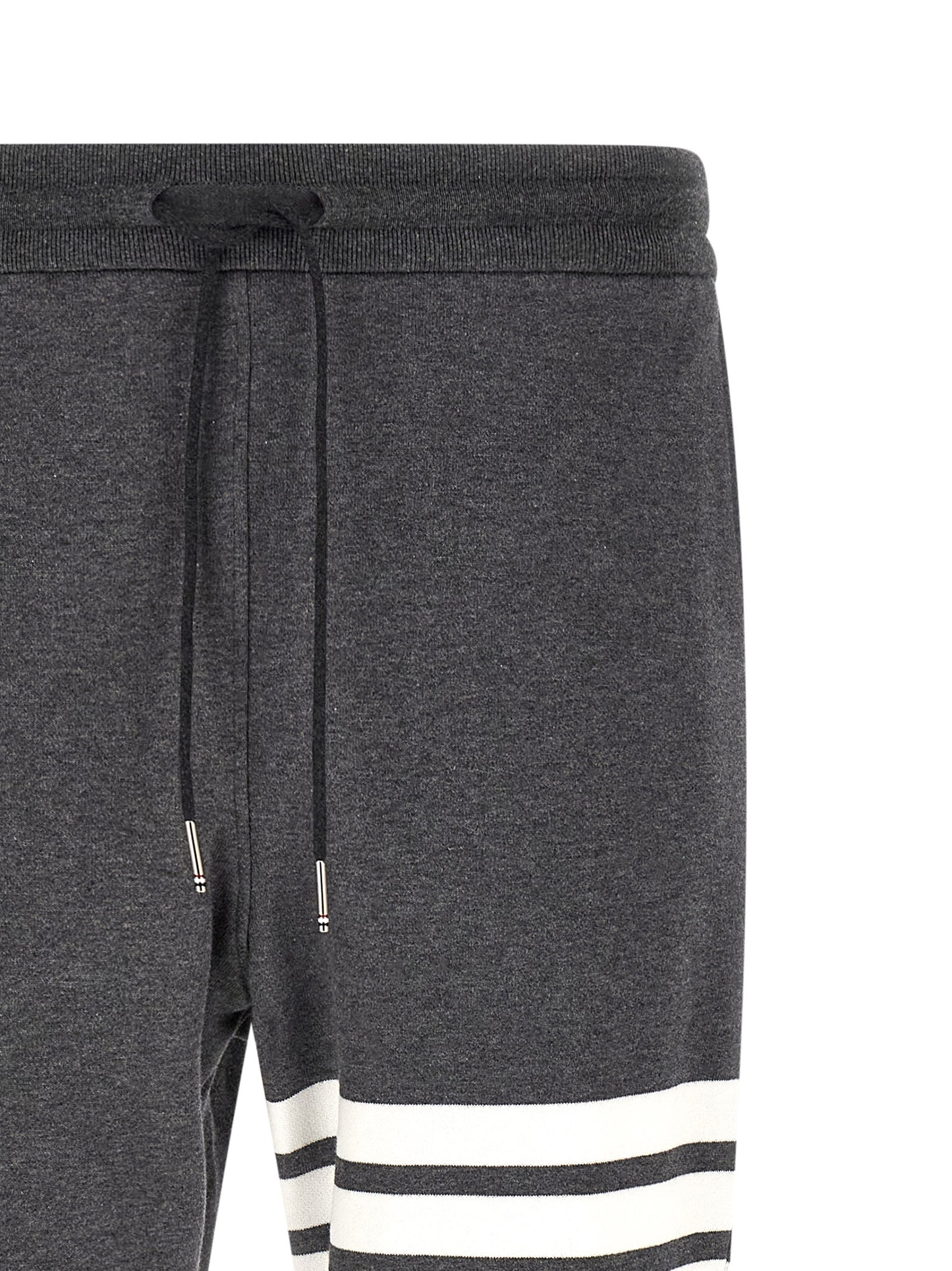 Thom Browne Gray Cotton Joggers (Workout Pants)