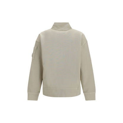 Sweatshirt by C.P. Company for men in cotton beige features an magnificent silhouette, showcasing a sophisticated and detail for a truly magnificent finish.