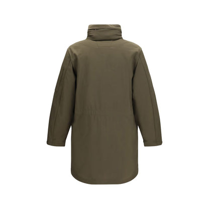 Hooded Parka by C.P. Company for men in polyamide & polyester bicolour, presenting a cosy silhouette with distinctive thermal, pockets, hooded, insulated & windproof and a refined hooded neckline.