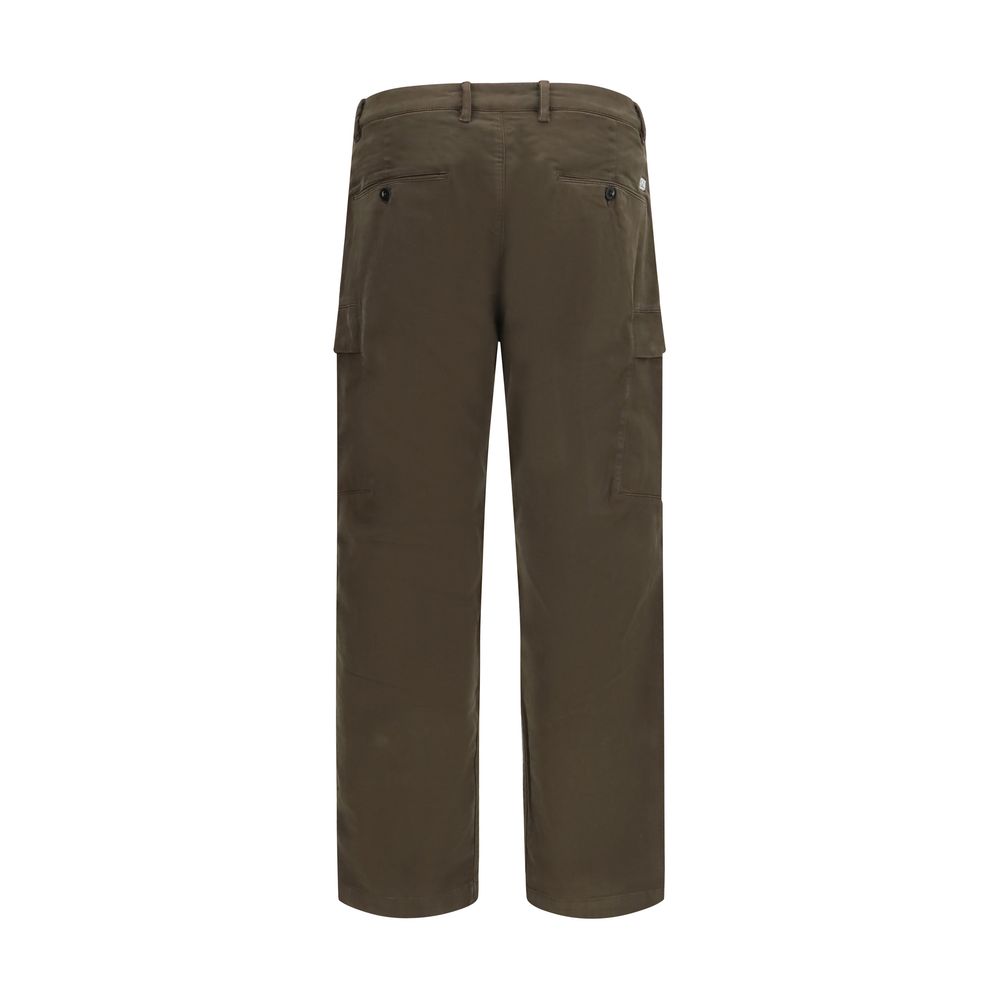 Cargo Pants by C.P. Company for men in cotton satin bicolour features a architectural regular-fit with a architectural long and architectural .