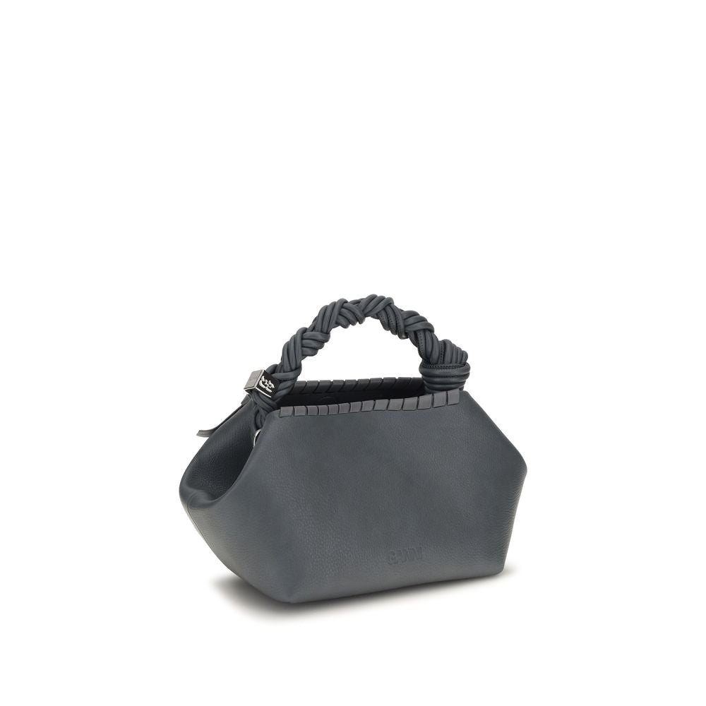 Small Shoulder Flap Bag by Ganni for women in polyester polyurethane & polyethylene blue features a effortless chic silhouette with a secure flap, ample , and versatile shoulder-strap & handle for a effortless chic finish.