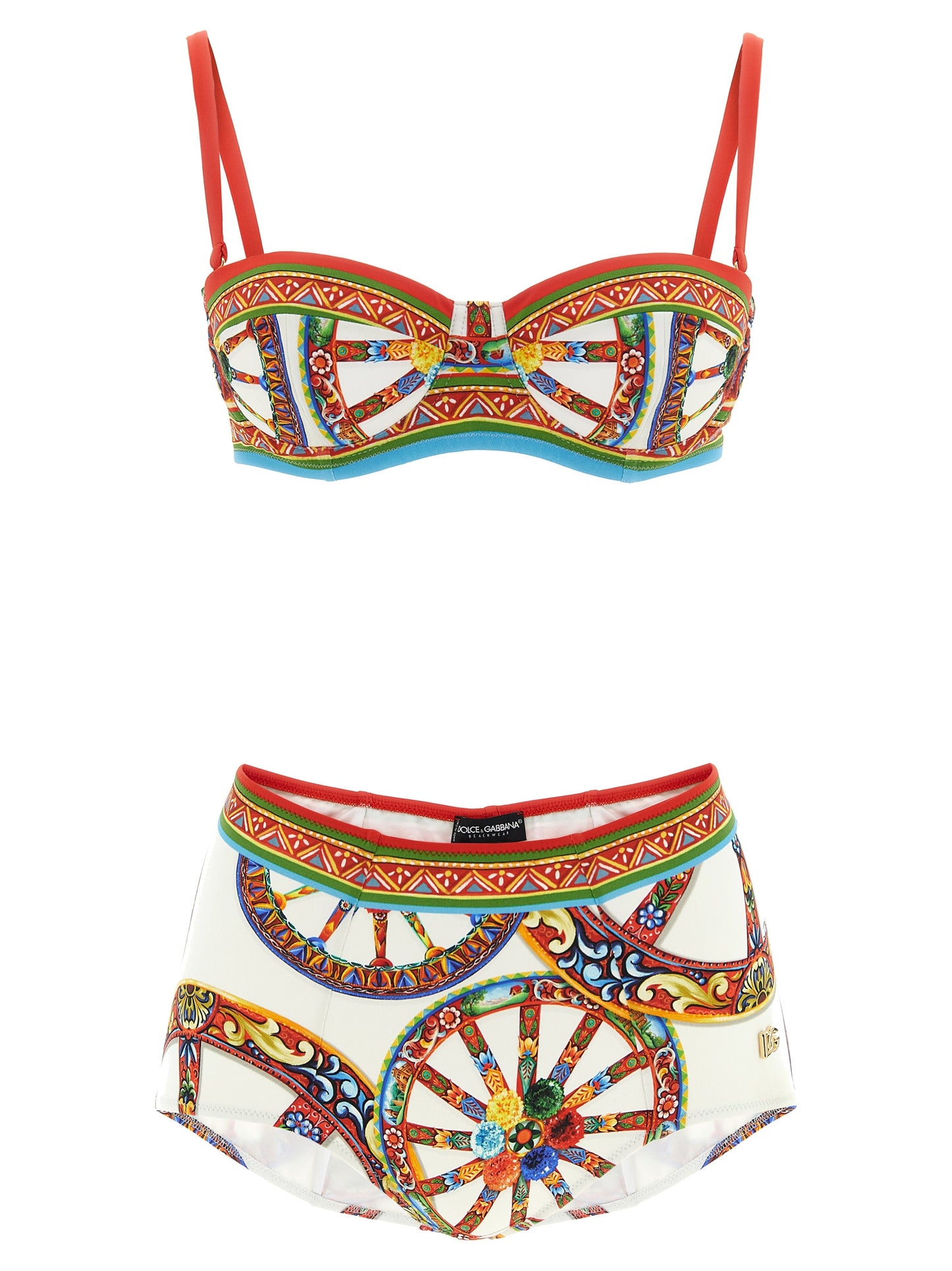 Dolce & Gabbana Multicolor Polyamide Bikini