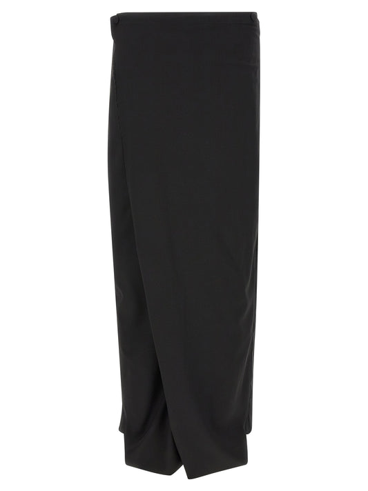 Kiko Kostadinov Black Virgin Wool Dress Pants