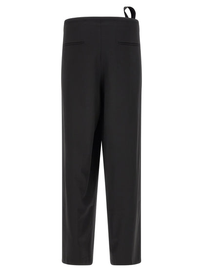 Kiko Kostadinov Black Virgin Wool Dress Pants