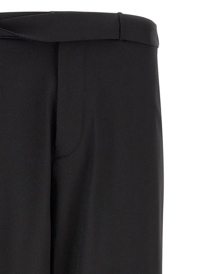Kiko Kostadinov Black Virgin Wool Dress Pants