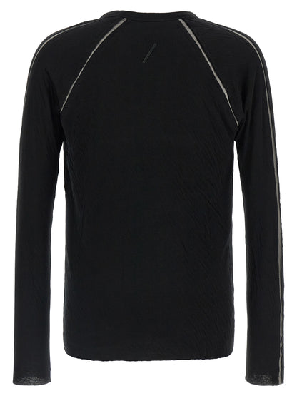 Thom Krom Black Cotton T-Shirt
