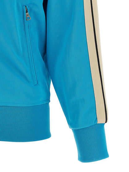 Palm Angels Blue Polyester Sweatshirt