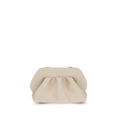 THEMOIRè Beige Polyethylene Clutch Bag