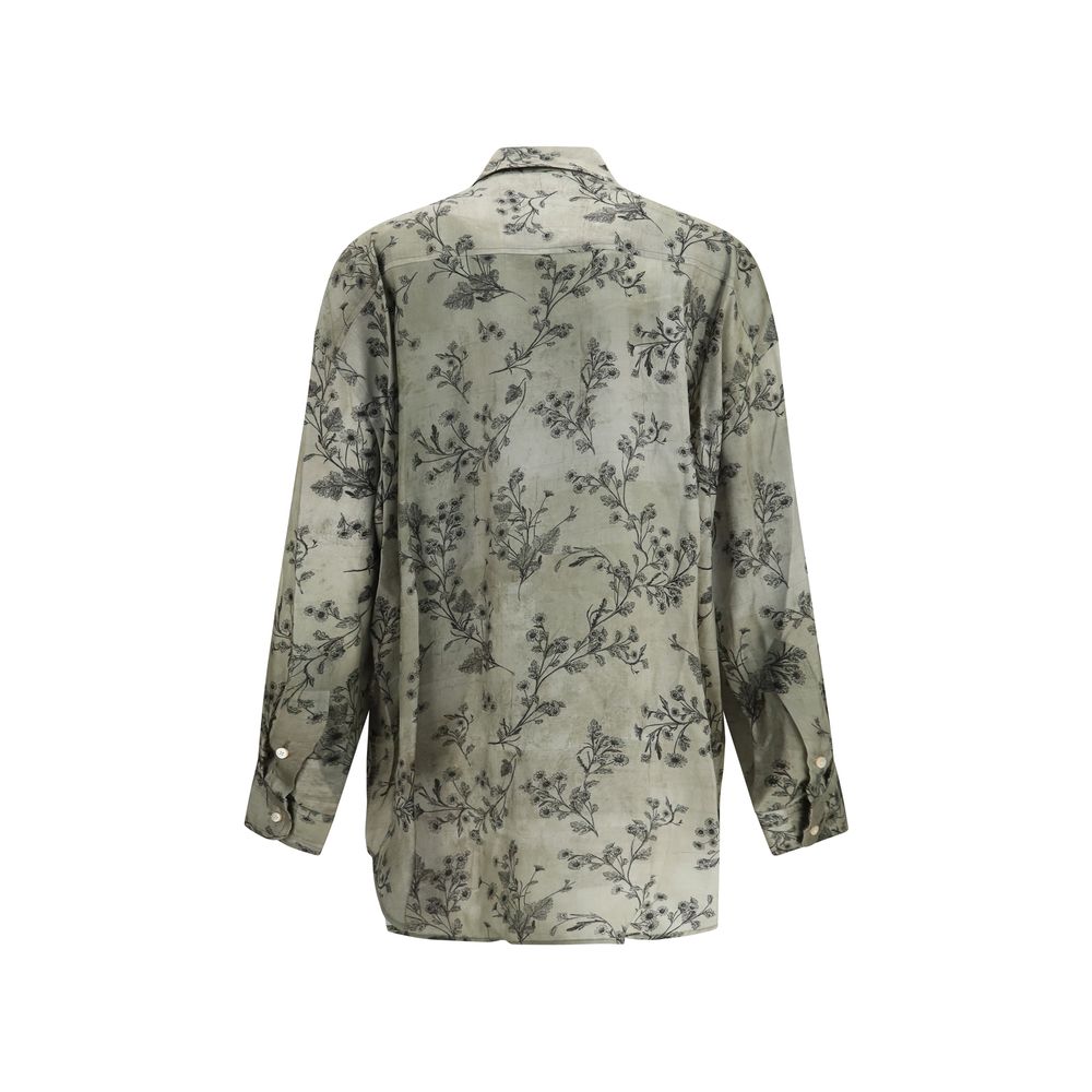 R13 Bicolor Viscose Blouse