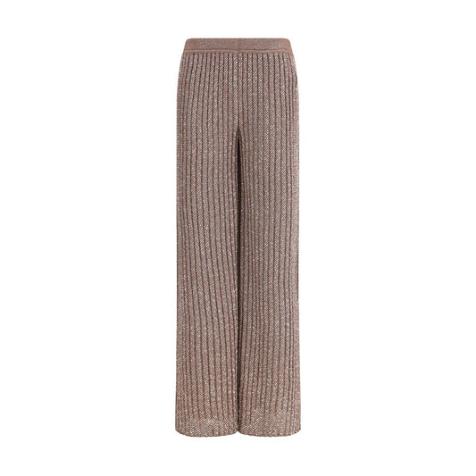 Missoni Brown Viscose Casual Pants