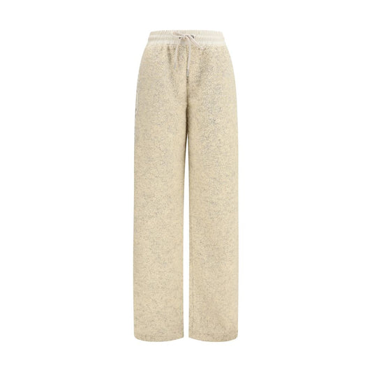 Moncler Beige Polyester Joggers (Workout Pants)