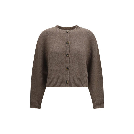 Loulou De Saison Brown Wool Oves Aries Cardigan