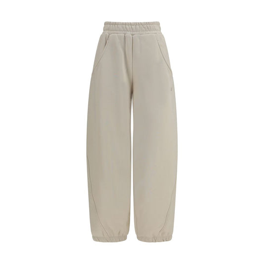 New Balance Beige Cotton Joggers (Workout Pants)