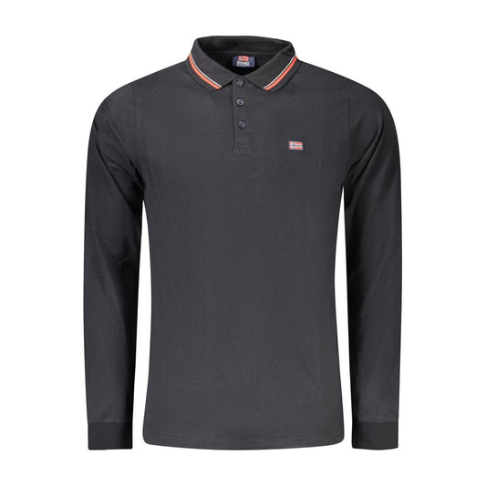 Norway 1963 Black Cotton Men's Polo