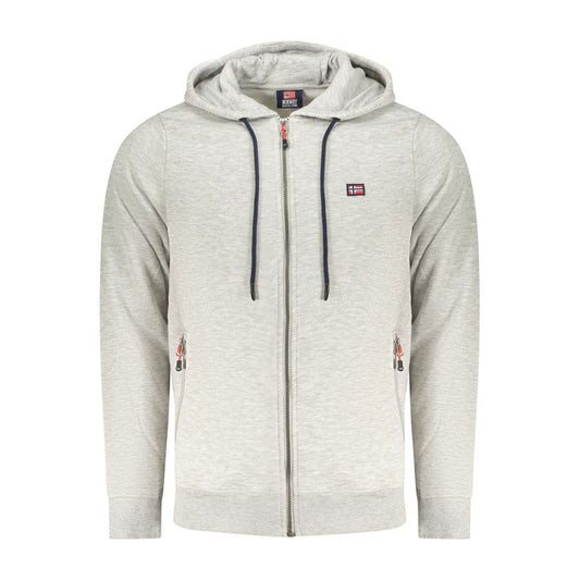 Norway 1963 Grigio Cotton Men Sweatshirt