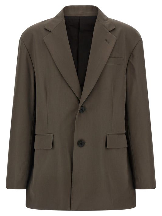 SSSTEIN Brown Wool Blazer
