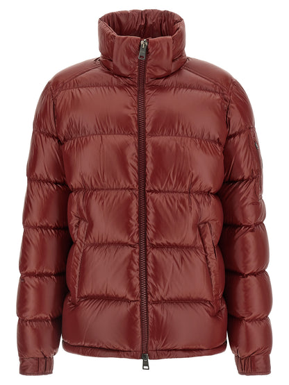 Herno Bordeaux Polyamide Full-Length Jacket