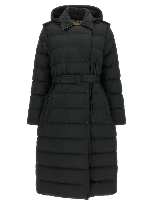Burberry Black Polyamide Coat