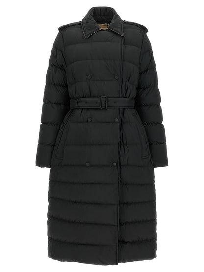 Burberry Black Polyamide Coat