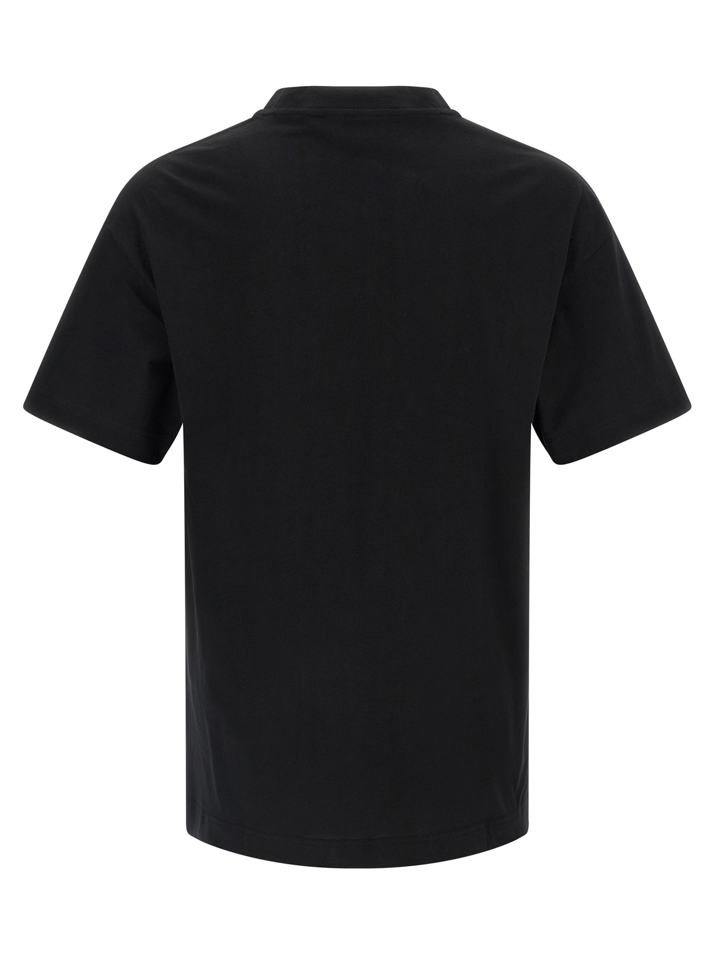 Palm Angels Black Cotton T-Shirt