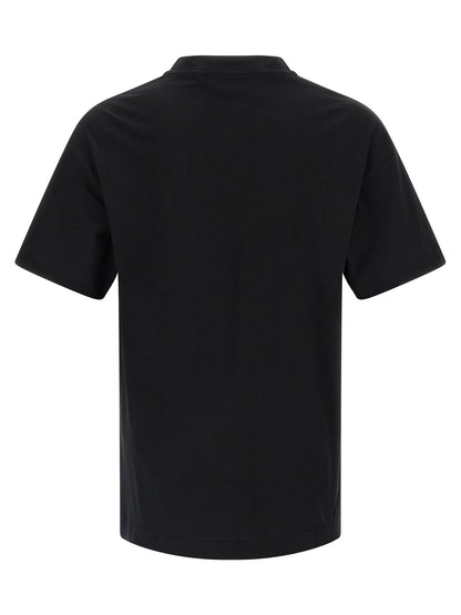 Palm Angels Black Cotton T-Shirt