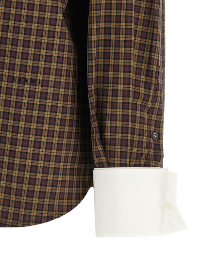 Marni Brown Cotton Blouse