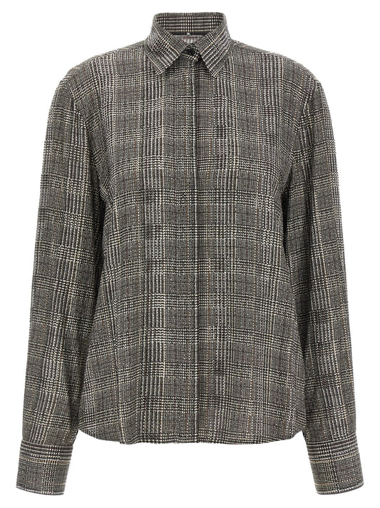 Ermanno Scervino Gray Viscose Blouse