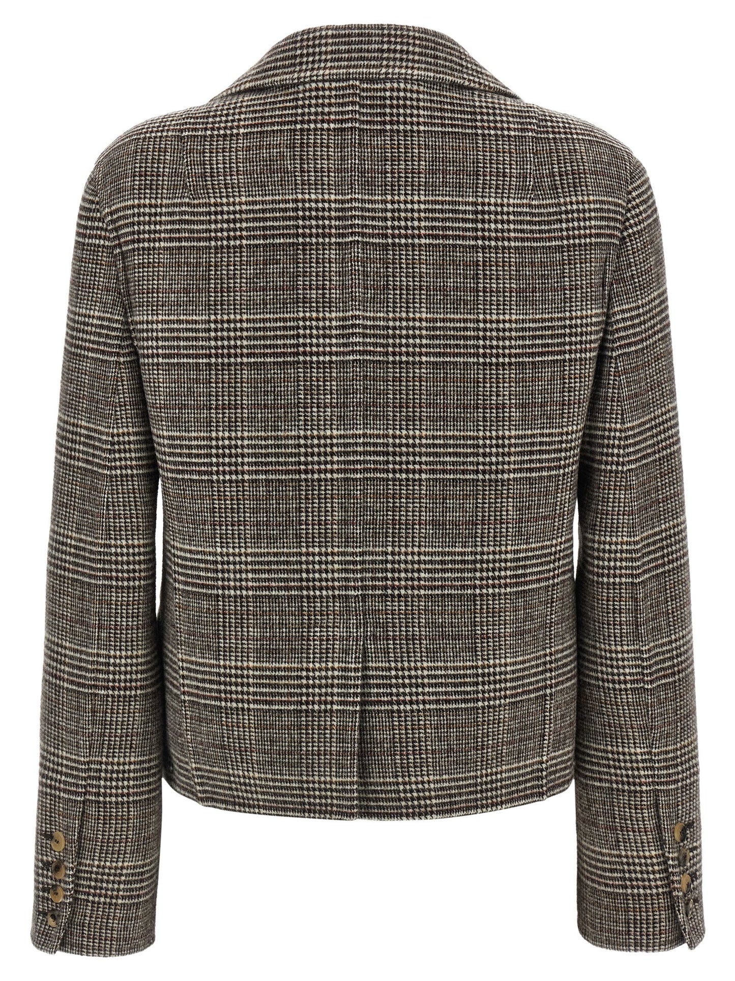 Ermanno Scervino Multicolor Virgin Wool Blazer