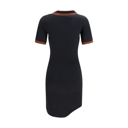 Vivienne Westwood Black Cotton Casual Dress