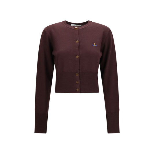Vivienne Westwood Purple Silk Cardigan
