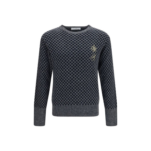 Vivienne Westwood Gray Cotton Sweatshirt