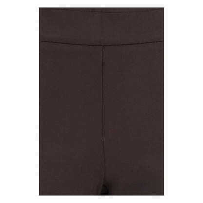 Avenue Montaigne Brown Polyamide Casual Pants