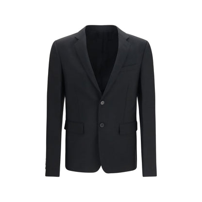 Fendi Black Mohair Blazer