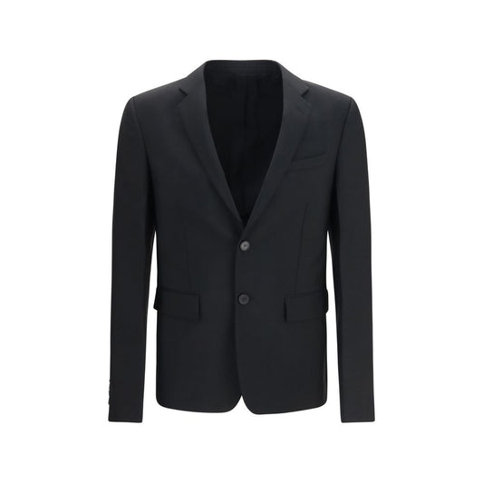 Fendi Black Mohair Blazer