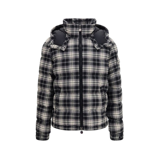 Moncler Black Cotton Full-Length Jacket