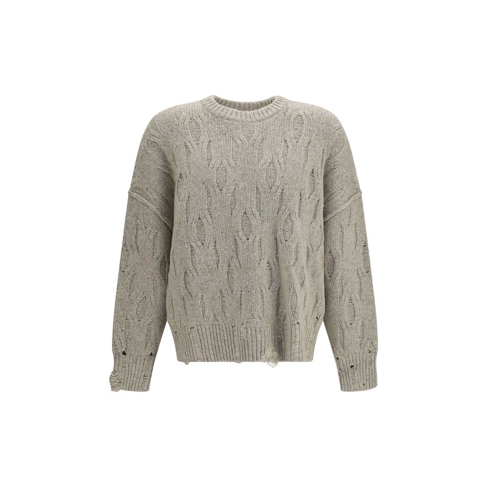 Represent Beige Wool Oves Aries Sweatshirt