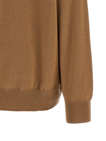 Ballantyne Beige Cashmere Cardigan