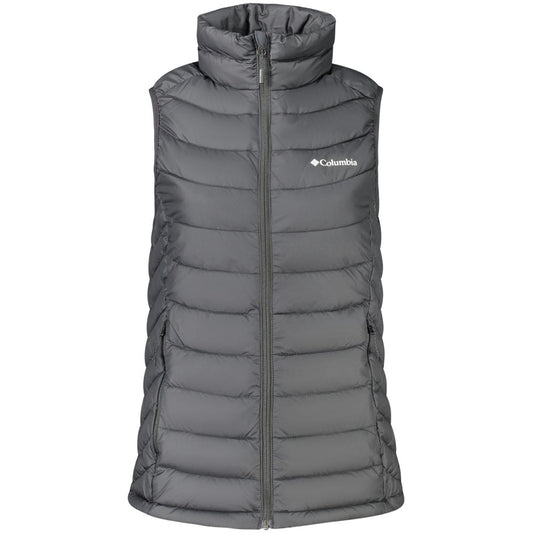 Vest by Columbia for women in polyester black & print features a enviable silhouette, elegantly detailed with a enviable and functional thermal & pockets for a enviable finish.