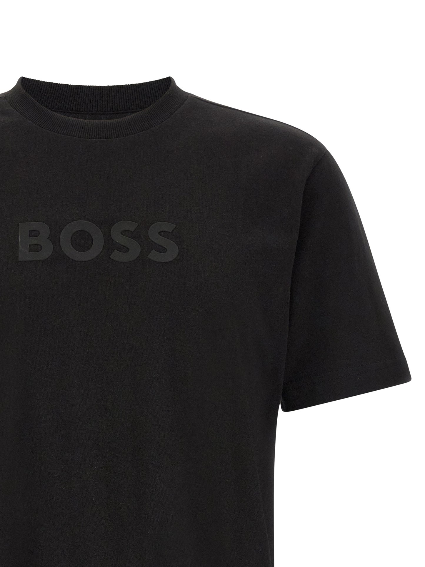Hugo Boss Black Cotton T-Shirt