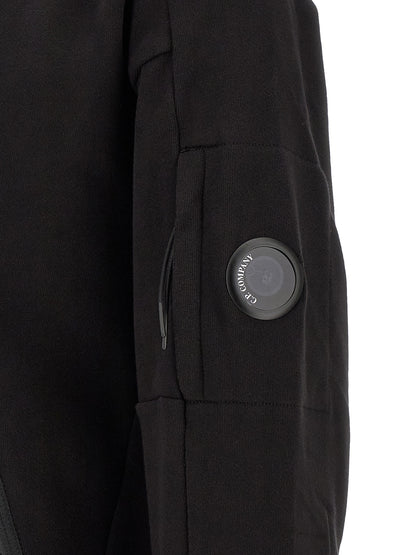 C.P. Company Black Cotton Sweatshirt