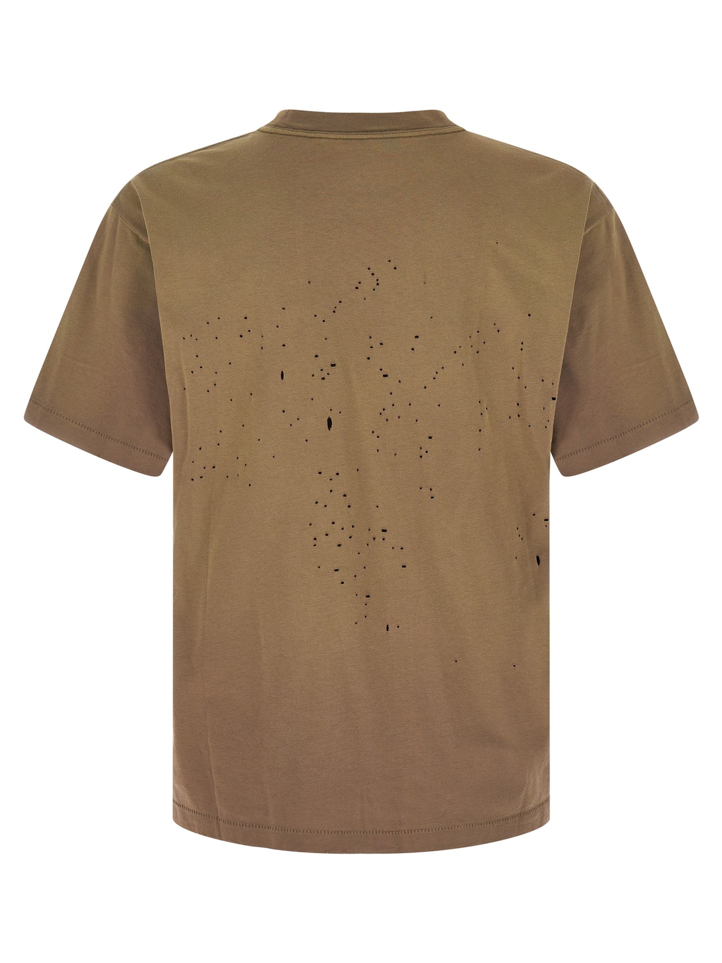 SATISFY Brown Cotton T-Shirt