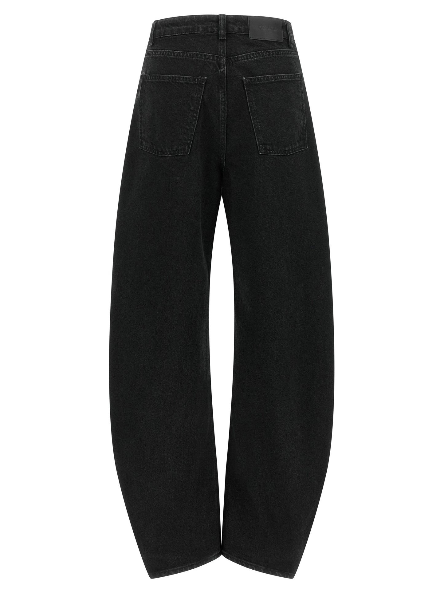 ROTATE BIRGER CHRISTENSEN Black Organic Cotton Jeans Denim