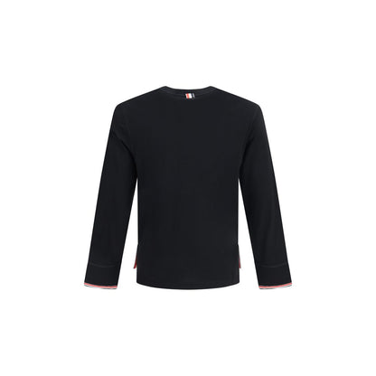 Thom Browne Black Wool Oves Aries Sweatshirt