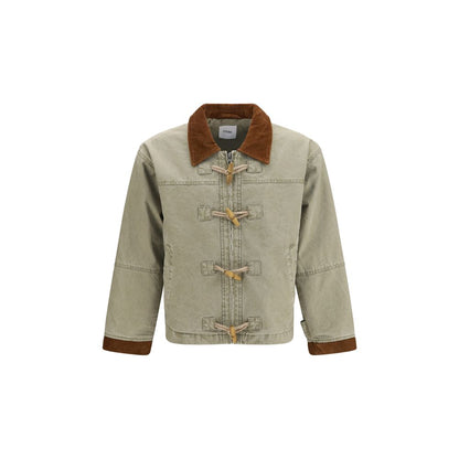 FOUND Bicolor Cotton Full-Length Jacket